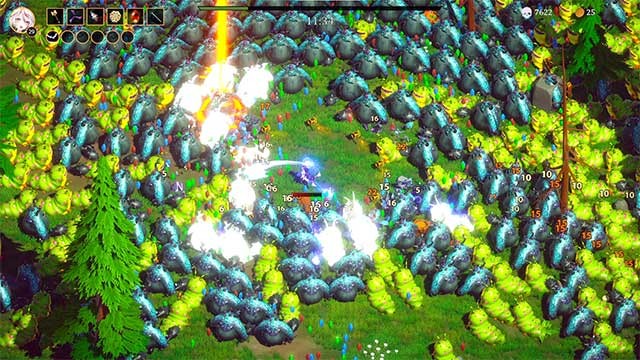 Giúp các nữ chiến binh xinh đẹp chống lại quái vật và sống sót trước khi hết giờ