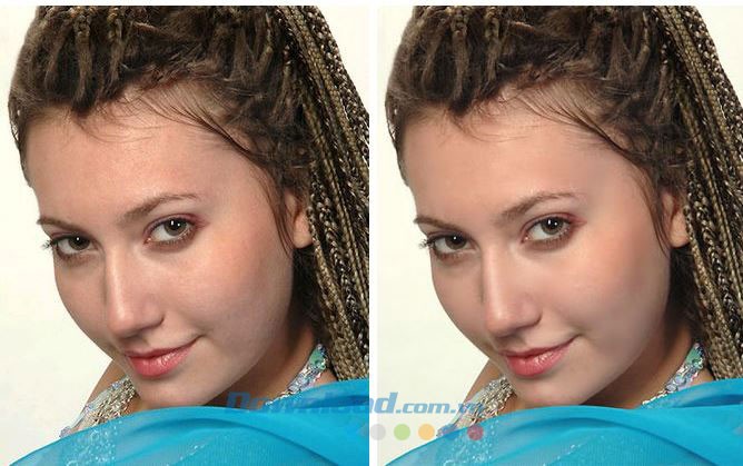 Chỉnh sửa các khiếm khuyết trên mặt cùng Beauty Pilot