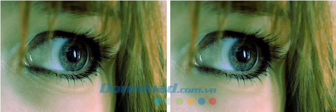 Chỉnh sửa mắt trong Beauty Pilot