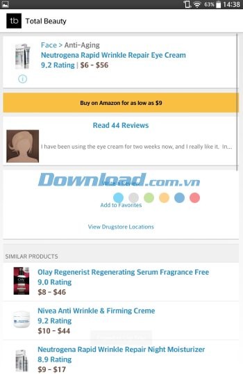 Xem đề xuất sản phẩm với Beauty Product Reviews