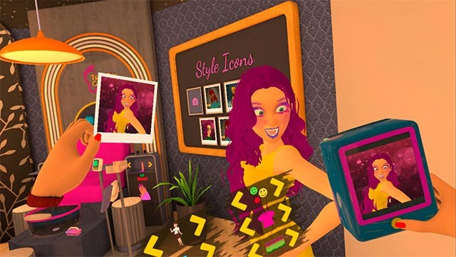 Chụp ảnh để lưu lại những phong cách ấn tượng trong Beauty Salon Simulator VR