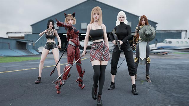 Lập một đội gồm toàn mỹ nhân xinh đẹp với kỹ năng và khả năng chiến đấu tuyệt vời