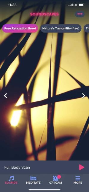 Beditations là ứng dụng thiền giúp cải thiện giấc ngủ