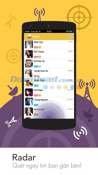 BeeTalk cho Android