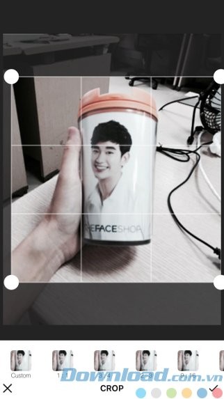 Cắt ảnh tùy ý