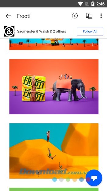 Khám phá các sản phẩm sáng tạo trên Behance