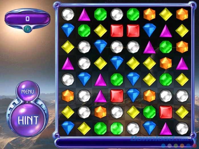 Game xếp hình Bejeweled 2 Deluxe