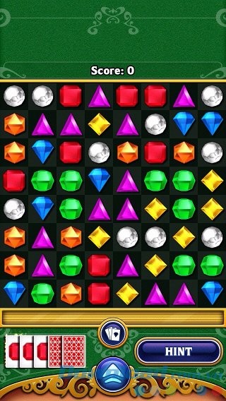 Kết hợp xếp kim cương với Poker