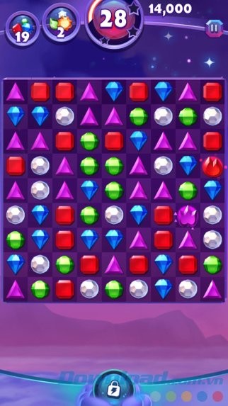 Phong cách match-3 quen thuộc