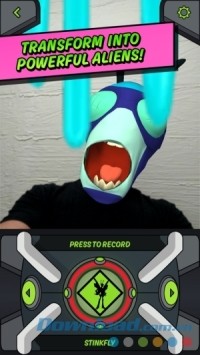 Biến hình thành quái vật trong Ben 10: Alien Experience cho Android