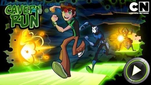 Ben 10 mắc kẹt trong một hang động và cần sự giúp đỡ của bạn