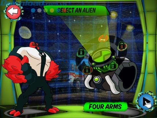 Lựa chọn anh hùng vũ trụ yêu thích của bạn