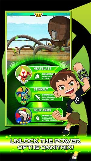 Mở khóa sức mạnh của Omnitrix