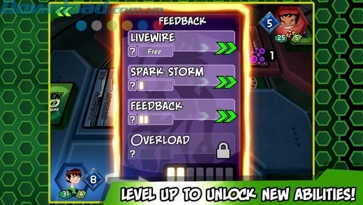 Mở khóa các kỹ năng mới