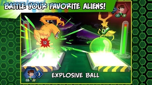 Các quả bóng phát nổ mạnh mẽ