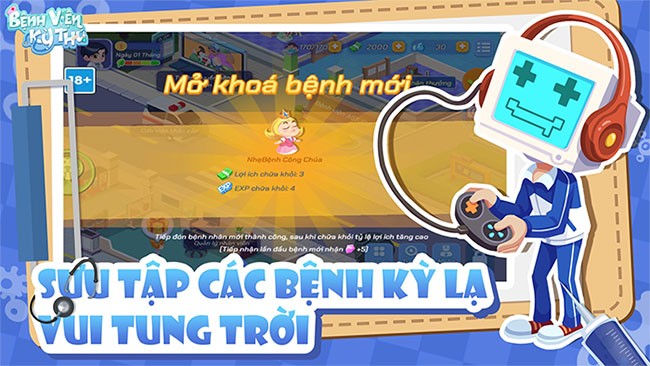 Mở khóa bệnh mới - chữa bệnh cho tất cả bệnh nhân