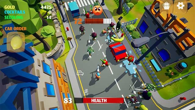 Chào mừng đến với vùng đất Fruitland trong game sinh tồn vui nhộn Berry Bash