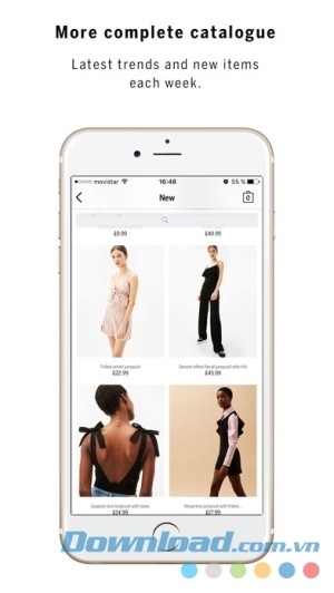 hàng hóa trên Bershka cho iOS