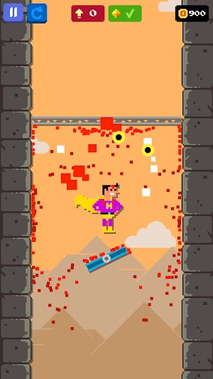 Game dễ học, điều khiển vuốt bằng một ngón tay