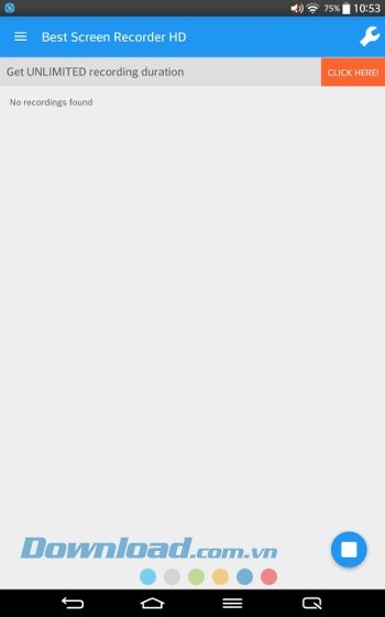 Quay video màn hình với Best Screen Recorder HD