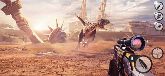 Săn nhiều loài khủng long khác nhau cả trên cạn và dưới nước