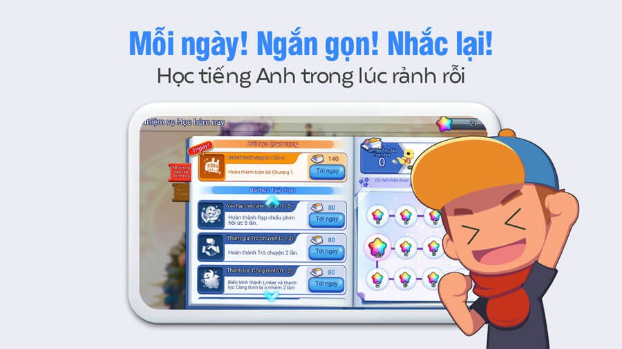 Nhắc nhở thời gia học Tiếng Anh mỗi ngày
