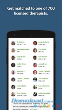 BetterHelp cho Android kết nối hơn 700 chuyên gia