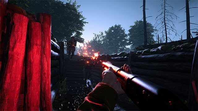 Bầu không khí chiến tranh căng thẳng và hồi hộp