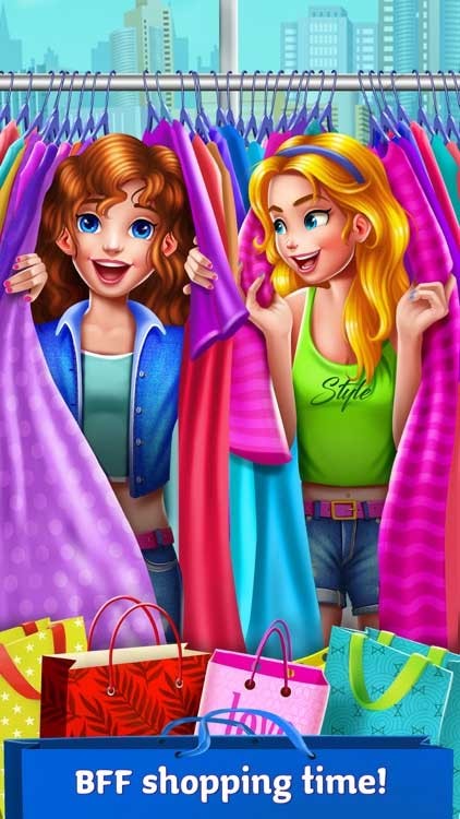 Game mua sắm và làm đẹp cùng bạn thân - BFF Shopping Spree