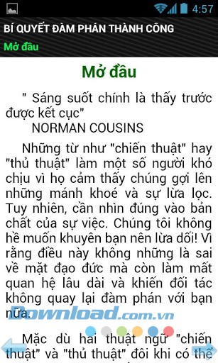 Bí quyết đàm phán thành công for Android