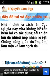 Bí quyết làm đẹp 2013 for Android