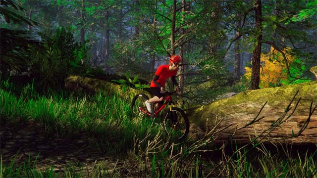 Bicycle Rider Simulator mô phỏng đạp xe và ngắm cảnh núi rừng thiên nhiên