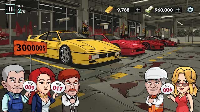 Bid Master là trò chơi mô phỏng đấu giá thú vị