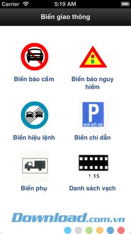 Biển báo giao thông for iOS