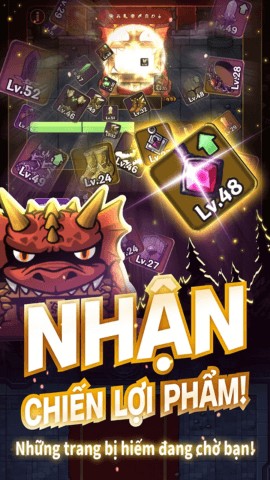 Nhận nhiều chiến lợi phẩm