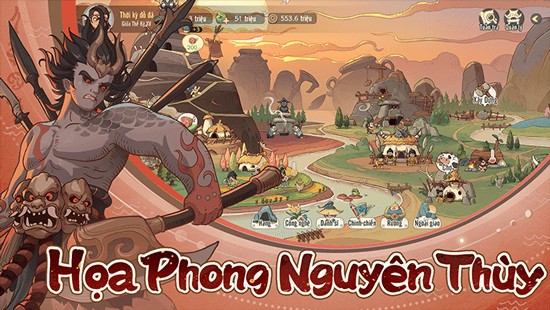 Đồ họa hoạt hinh 2D với phần tạo hình các cư dân