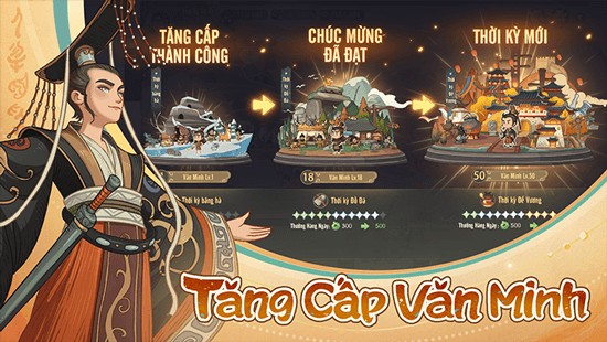 Bắt đầu từ thời đồ đá ở Kỷ băng hà rồi dần thăng tiến lên các thời kỳ