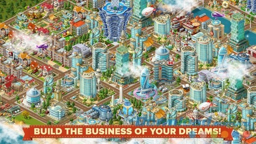 Xây dựng và phát triển thành phố trong Big Business Deluxe