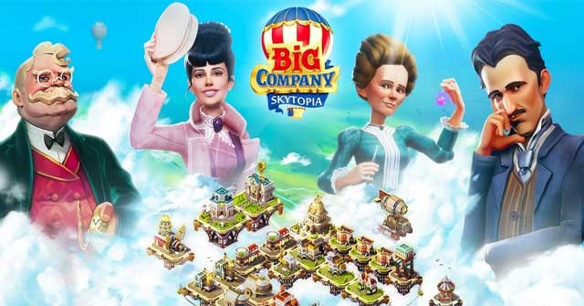 Big Company: Skytopia là game xây dựng thành phố nổi trên mây độc đáo