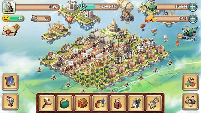 Game Big Company: Skytopia for Android sở hữu đồ họa tuyệt đẹp
