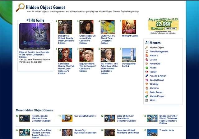 Big Fish Games sẽ mang đến những trải nghiệm thú vị cho tất cả mọi người