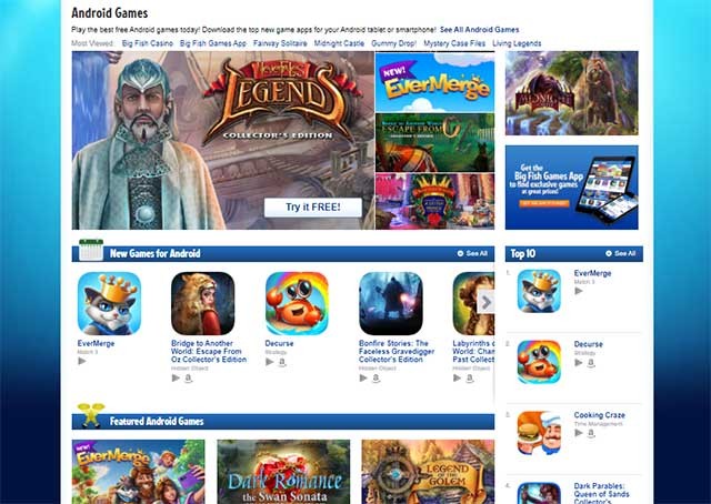 Một số thể loại game phổ biến nhất gồm Hidden Object, game chiến thuật, game trí tuệ,...