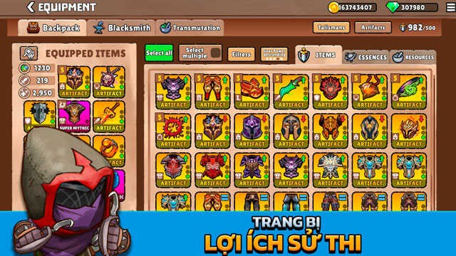 Trang bị lợi ích sử thi