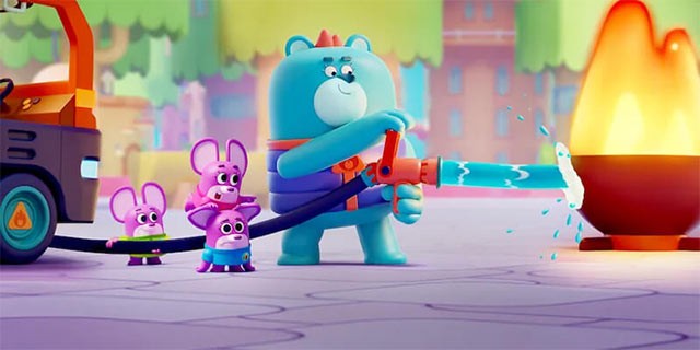 Đội cứu hộ sở hữu sức mạnh siêu nhiên và những phương tiện thông minh để bảo vệ thành phố