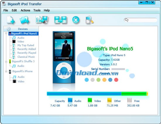 Bigasoft iPod Transfer