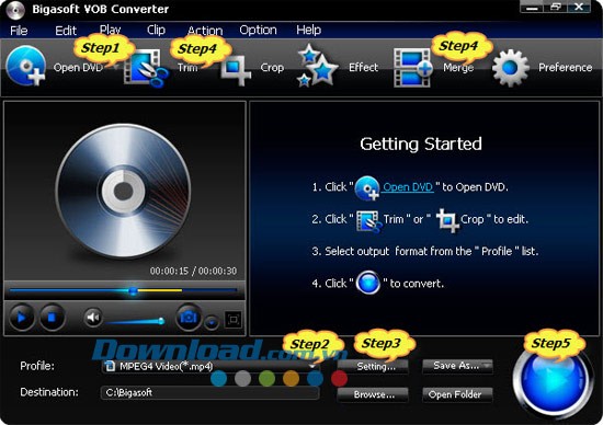 Bigasoft VOB Converter
