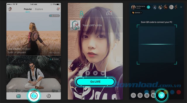 Kết nối máy tính và điện thoại