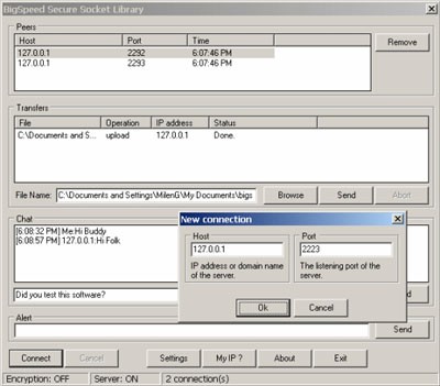 Điều khiển ActiveX với BigSpeed Secure Socket Library