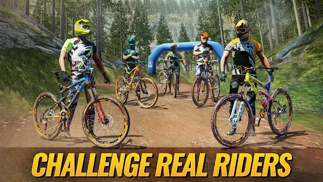 Thác thức những cua-rơ tốt nhất và chứng minh khả năng đạp xe leo núi của bạn trong game Bike Clash