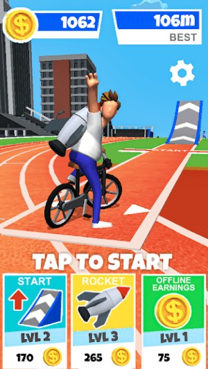 Bike Hop là game hành động lái xe đạp BMX thú vị